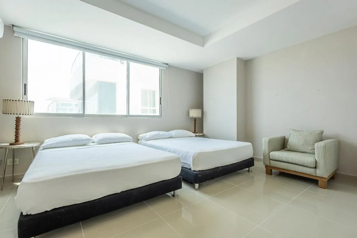 Luxurious Beachfront 3Br, Pool & Ocean Views Cartagena Apartment